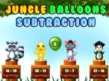 Jungle Balloons Subtraction